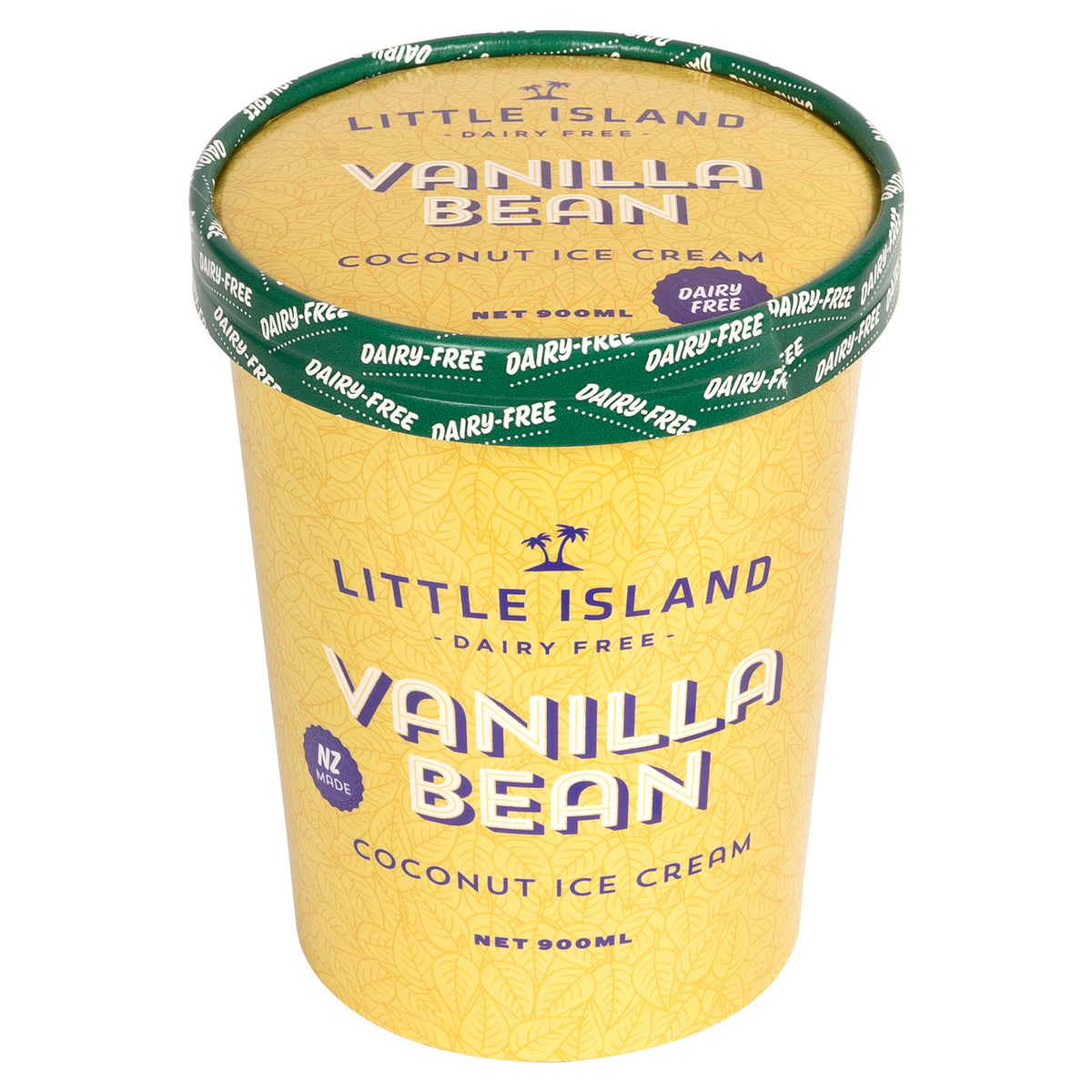 Little Island Organic Plant Based Vanilla Bean 900ML Ice Cream
